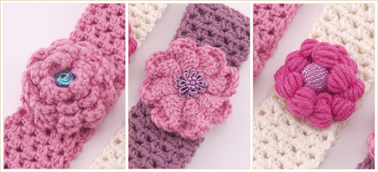 8 Knitted Headband With Flower Patterns The Funky Stitch